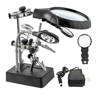 Desktop LED Magnifying Soldering Station